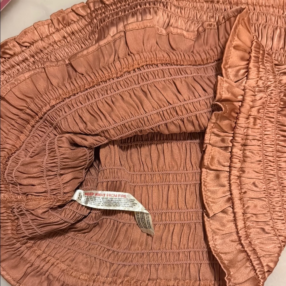 Free People Rust Crop Top - Picture 4 of 5